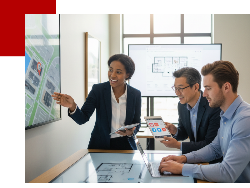 Discussing marketing exposure